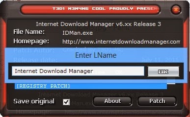 idm v6 xx release 3 patch crack idm download manager